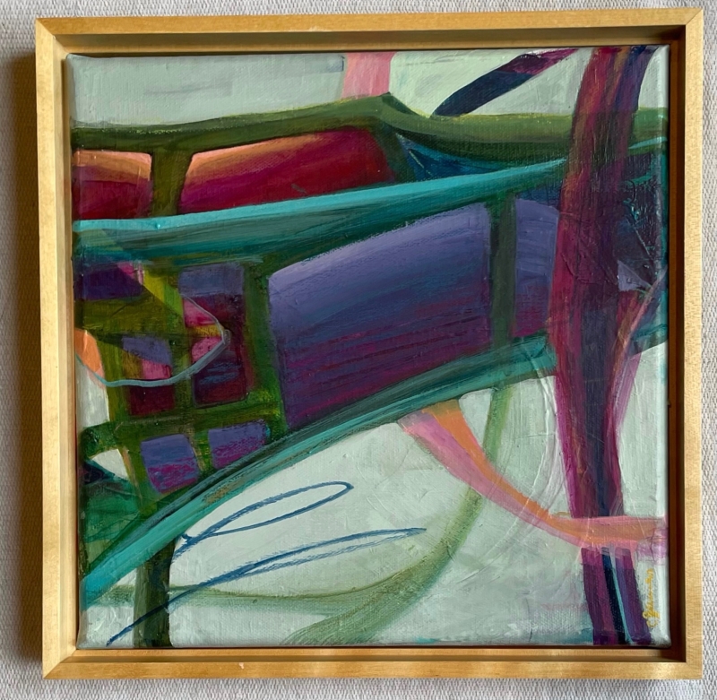 Mornings in the Studio by artist Christine James